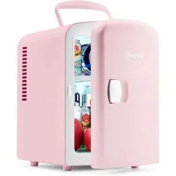 AstroAI Mini Fridge – 4L Portable Skincare & Beverage Cooler