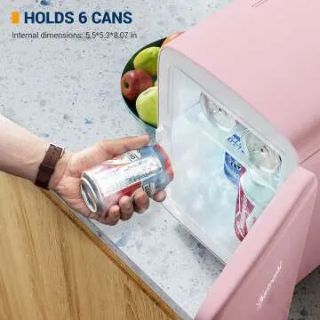 AstroAI Mini Fridge – 4L Portable Skincare & Beverage Cooler