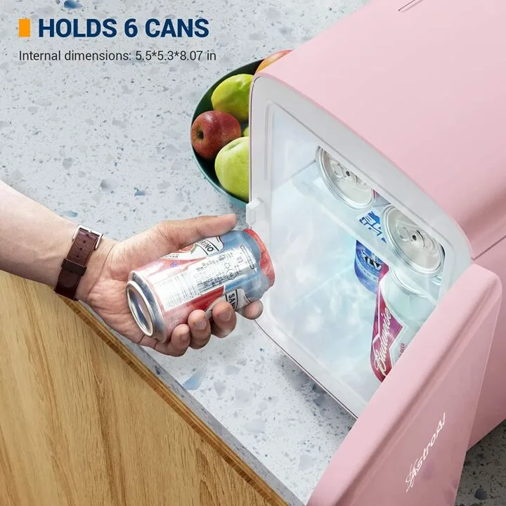 AstroAI Mini Fridge – 4L Portable Skincare & Beverage Cooler