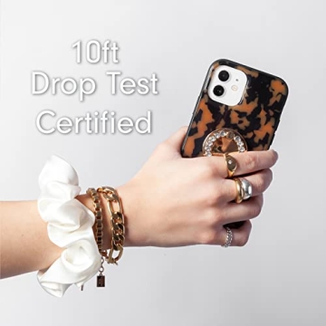 Stylish Sonix Brown Tort Case for iPhone 12 Pro - 10ft Drop Tested