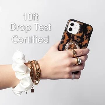 Stylish Sonix Brown Tort Case for iPhone 12 Pro - 10ft Drop Tested