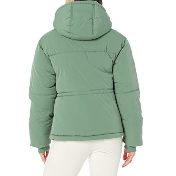 Amazon Essentials Women's Puffer Jacket in Sage Green