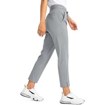 Soothfeel Women's Pants with High Waist and 4 Pockets for Active Lifestyle