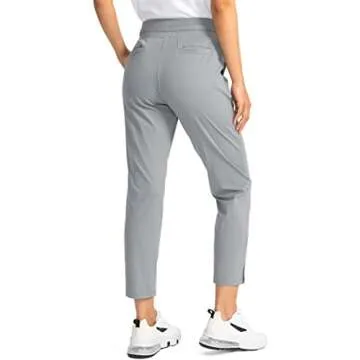Soothfeel Women's 7/8 Stretch High Waisted Pants