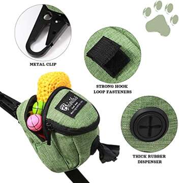 Talltalk Dog Treat Pouch For Effortless Dog Walking