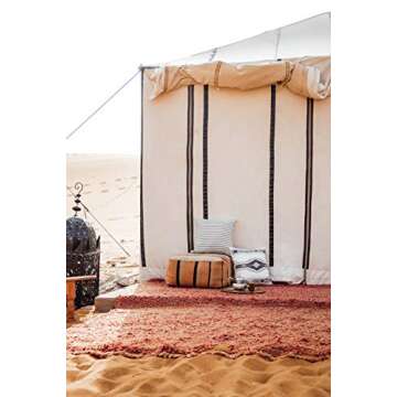 Stylish Woven Nook 18" Boho Pillow Covers Set