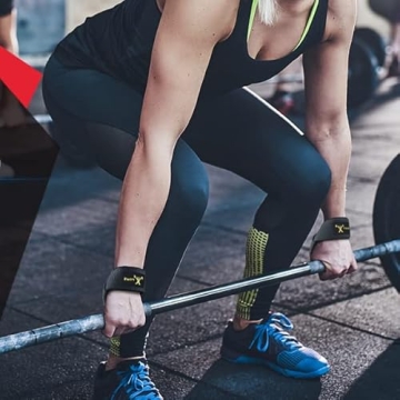 ihuan Weightlifting Wrist Straps for Secure Grip Support