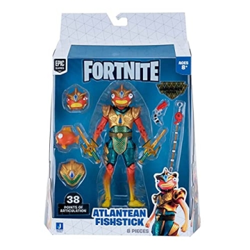 Fortnite Atlantean Fishstick 6-Inch Action Figure with Accessories