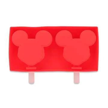 Disney Mickey Mouse Popsicle Mold or Ice Cream Mold for Fun Mickey Mouse Shaped Frozen Treats