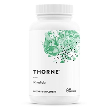 Thorne Rhodiola Supplement for Stress Relief and Focus