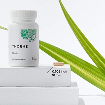 Thorne Rhodiola Supplement for Stress Relief and Focus