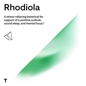 Thorne Rhodiola Supplement for Stress Relief and Focus