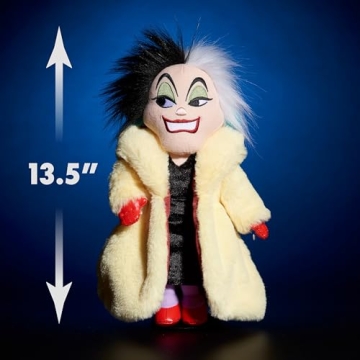 Disney Villains Cruella De Vil 13-inch Plush Doll