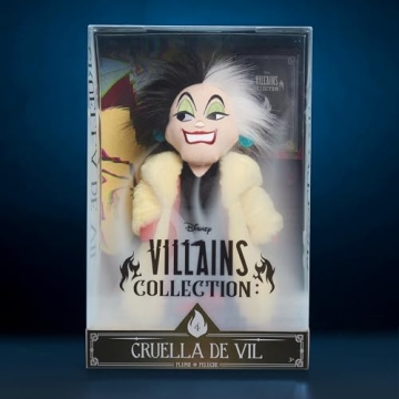 Disney Villains Cruella De Vil 13-inch Plush Doll