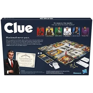 Clue Board Game by Hasbro Gaming for Kids 8+