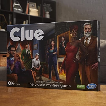 Clue Board Game by Hasbro Gaming for Kids 8+