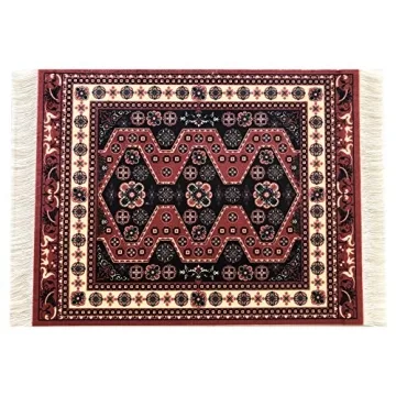 Set of 4 Elegant Oriental Rug Style Mousepads