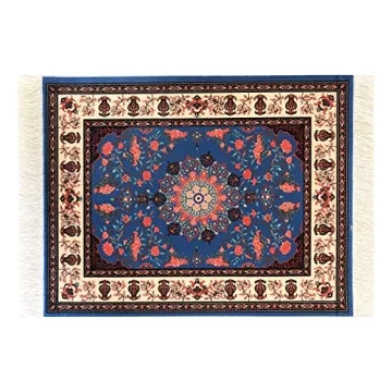 Set of 4 Elegant Oriental Rug Style Mousepads
