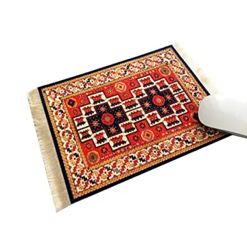 Set of 4 Elegant Oriental Rug Style Mousepads