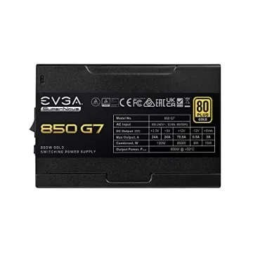 EVGA Supernova 850G7 Power Supply - 1000W Efficiency
