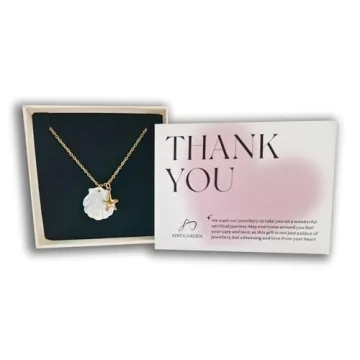 AditiGarden Beach Charm Necklaces for Coastal Elegance
