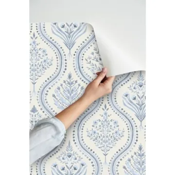 Elegant Peel & Stick Wallpaper Swatch for Easy Home Decor