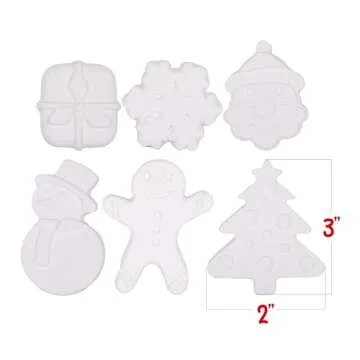 ArtCreativity Christmas Ceramic Painting Kit for Kids