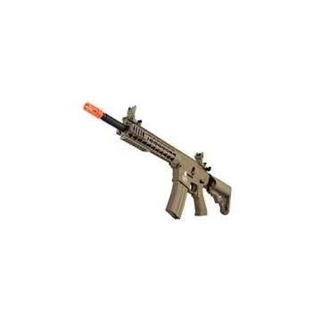 Lancer Tactical GEN 2 M4 Low FPS AEG Metal Gear Electric Airsoft Rifle - TAN