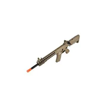 Lancer Tactical GEN 2 M4 Low FPS AEG Metal Gear Electric Airsoft Rifle - TAN