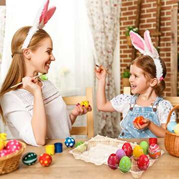 Zubebe 200 Pieces Clear Egg Cartons Plastic Egg Cartons Bulk Empty Chicken Egg Tray Holds Securely Clear Blank Egg Cartons for Chicken Farm Business Market Home Refrigerator Storage(3 x 4 Grids)