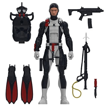 G.I. Joe Classified Series Edward “Torpedo” Action Figure - 6 Inch Collectible with 6 Accessorie...
