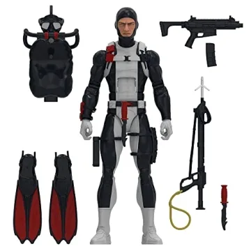 G.I. Joe Classified Series Edward “Torpedo” Action Figure - 6 Inch Collectible with 6 Accessorie...