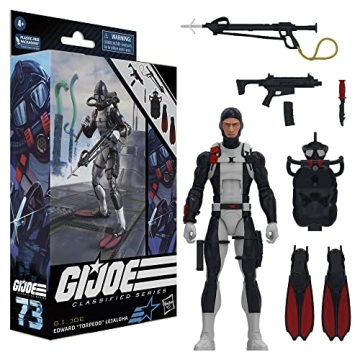 G.I. Joe Edwards Torpedo Action Figure - Collectible 6 inch