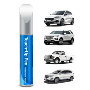 YZ/Z1/M6887 Oxford White Touch Up Paint Compatible with Ford Exact Match