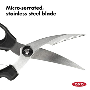 Spring-Loaded Poultry Shears for Effortless Cutting