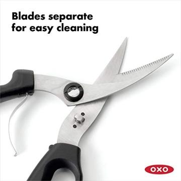 Spring-Loaded Poultry Shears for Effortless Cutting