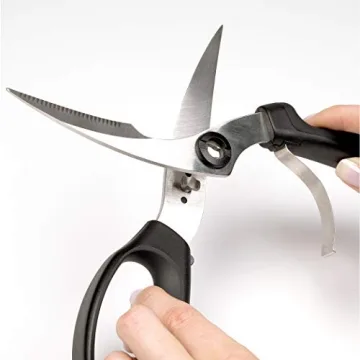 Spring-Loaded Poultry Shears for Effortless Cutting