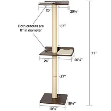 Stylish Cat Climbing Tower for Happy Felines