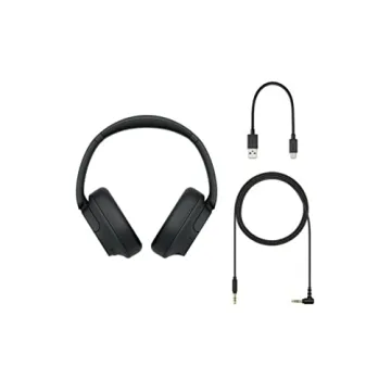 Sony WH-CH720NB Noise Canceling Wireless Bluetooth Headphones - Built-in Microphone - up to 35 Hours Battery Life and Quick Charge - Matte Black