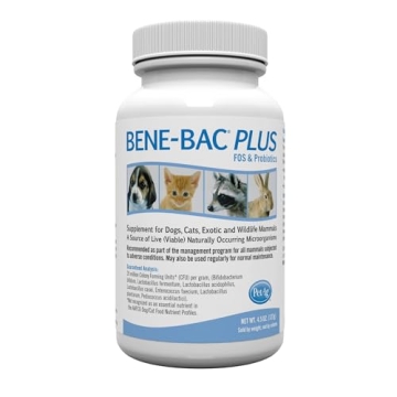 Bene-Bac Plus Probiotics for Dogs, Cats & Exotic Pets