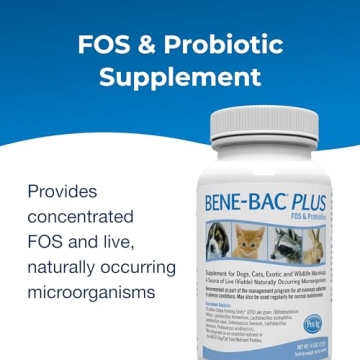 Bene-Bac Plus Probiotics for Dogs, Cats & Exotic Pets