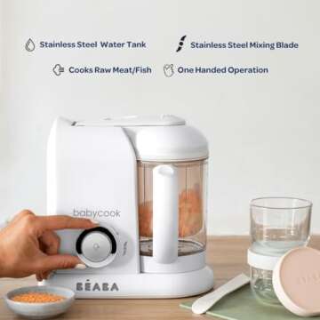 BEABA Babycook Solo 4 in 1 Maker for Baby Food