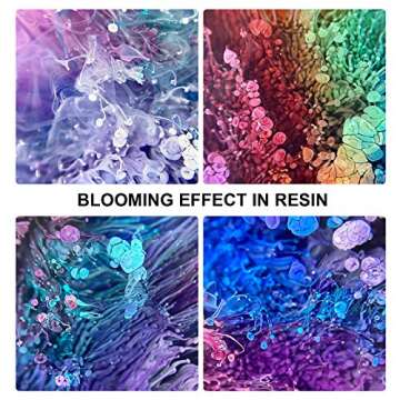 Alcohol Ink Set Epoxy Resin Dye- LET'S RESIN Vibrant Colors Alcohol Ink for Epoxy Resin, Concentrated Alcohol Based Resin Ink for Tumblers,Epoxy Resin Molds,Alcohol Inks Art (Each 0.35oz x 18 Bottle)