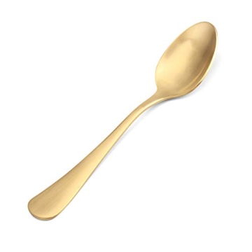 Matte Gold Silverware Set 20-Piece Stainless Steel Flatware