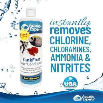 TankFirst Complete Aquarium Water Conditioner for Safe Fish Tanks