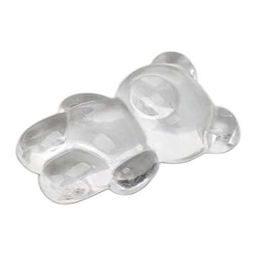 50pcs Nail Polish Color Card Transparent Acrylic Cute Cartoon Bear Shaped Nail Art Color Display Card Nail Polish Nail Art DIY Manicure Tool Accessories