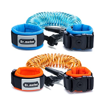 Dr.meter Toddler Leash: Secure Anti-Lost Wrist Link Safety Set with Key Lock