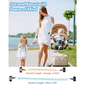 Dr.meter Anti-Lost Toddler Leash - 2 Pack Safety Harness