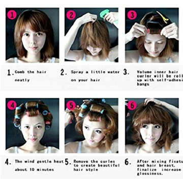 Kamay Self Grip Hair Rollers for Easy Styling and Volume