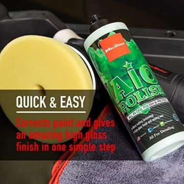 Maxshine All-in-One Polish & Protect 16oz - Ultimate Paint Correction & Sealant Protection - Fast, E...
